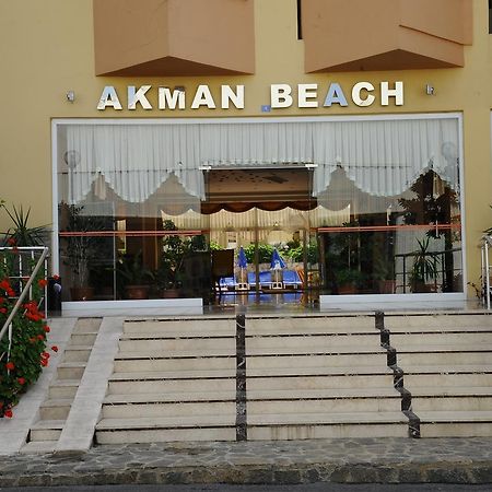 Akman Beach Apart Otel Аланя Екстериор снимка