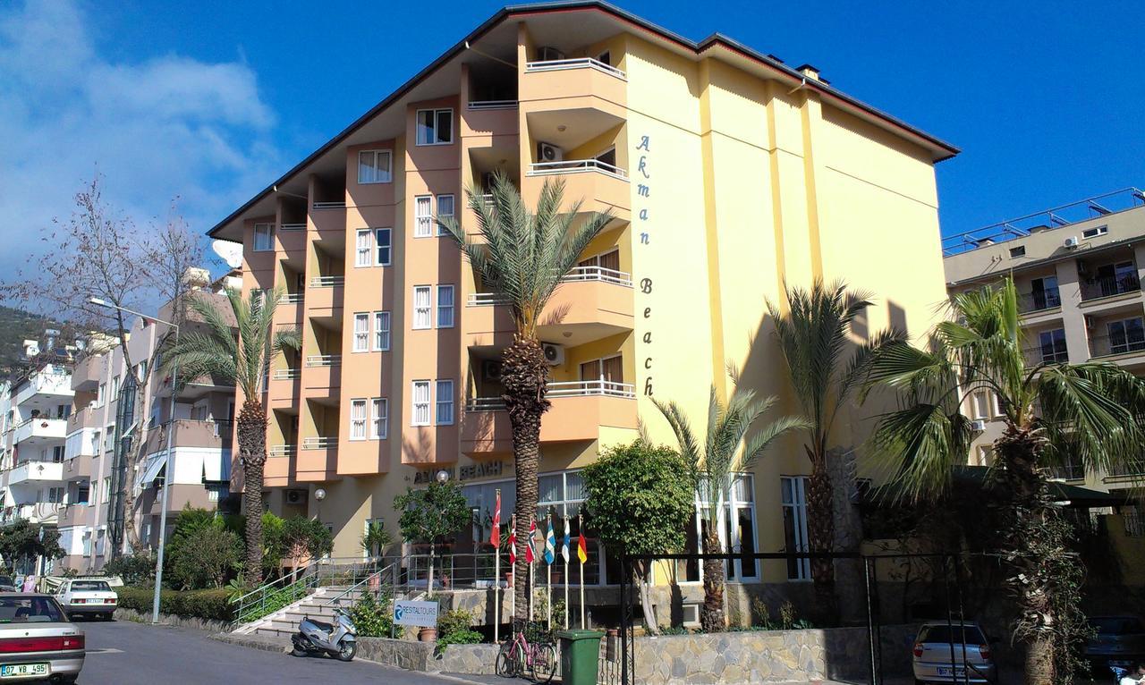 Akman Beach Apart Otel Аланя Екстериор снимка